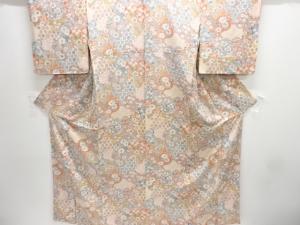 花古典柄小紋着物